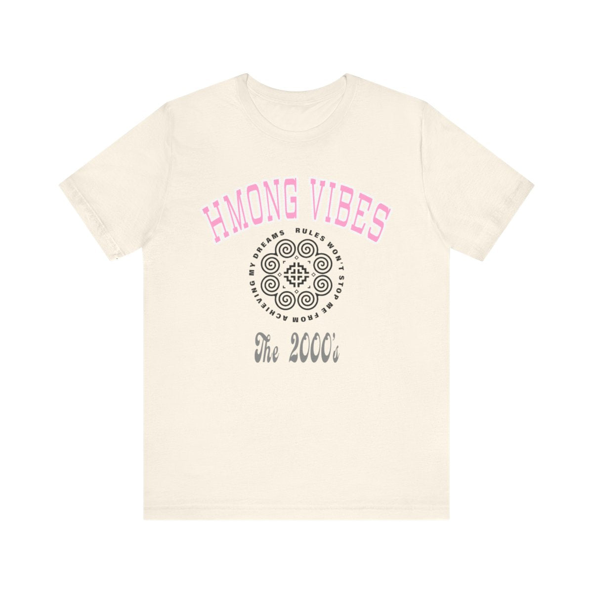 Tee shirt Hmong Vibes (motif hmong)