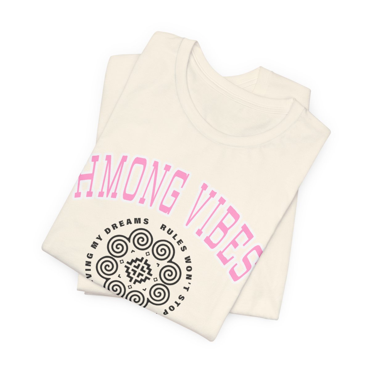 Tee shirt Hmong Vibes (motif hmong)